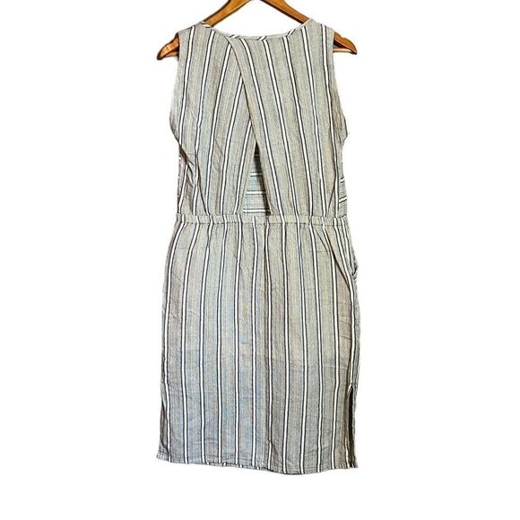 Prana striped drawstring dress. Size small - Picture 9 of 11